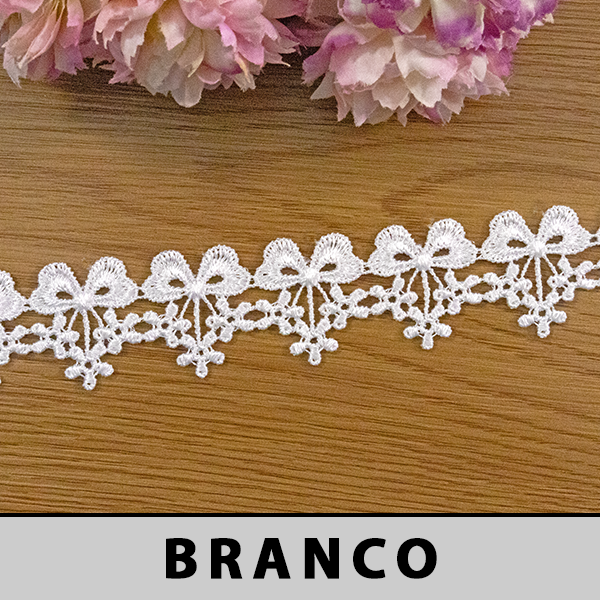 Renda Guipir Branca CH-4377 (3,0cm - 13,70m)