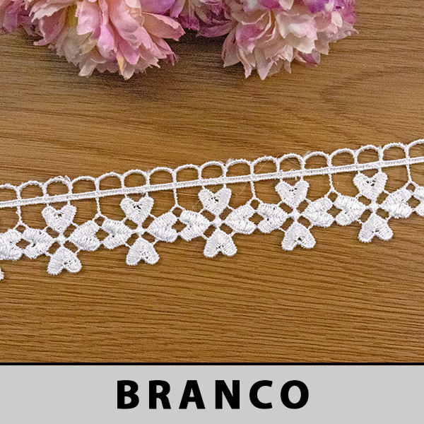 Renda Guipir Branca CH-4627 (3,5cm - 13,70m)