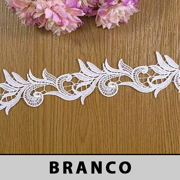 Renda Guipir Branca CH-4708 (5,0cm - 13,70m)