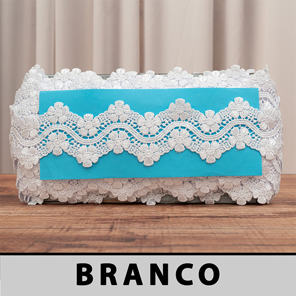 OFERTAS - Renda Guipir Branca CH-4701 (6,0cm - 13,70m)