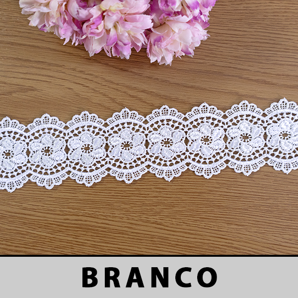 Renda Guipir Branca OR-52924 (5,5cm - 13,70m)