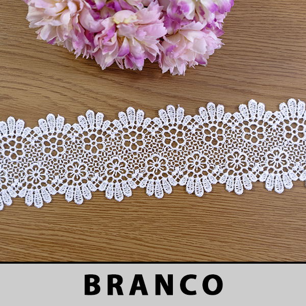 Renda Guipir Branca OR-52595 (6,0cm - 13,70m)