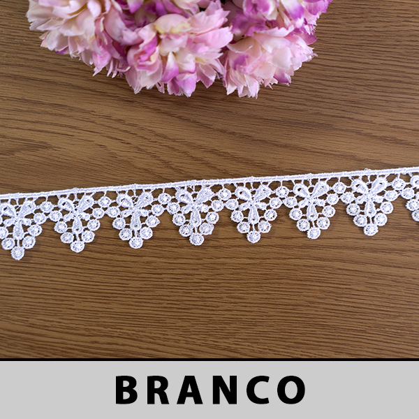 Renda Guipir Branca OR-51032 (3,0cm - 13,70m)