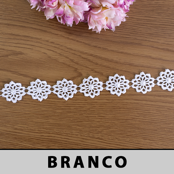 Renda Guipir Branca OR-51633 (2,5cm - 13,70m)