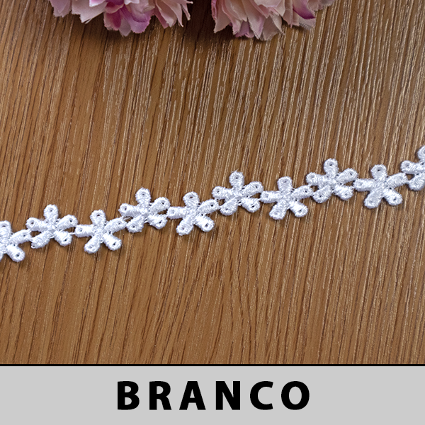 Renda Guipir Branca LA-117076 (1,5cm - 13,70m)