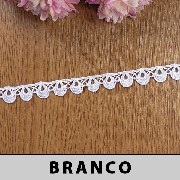Renda Guipir Branca LA-121179(1,5cm - 13,70m)