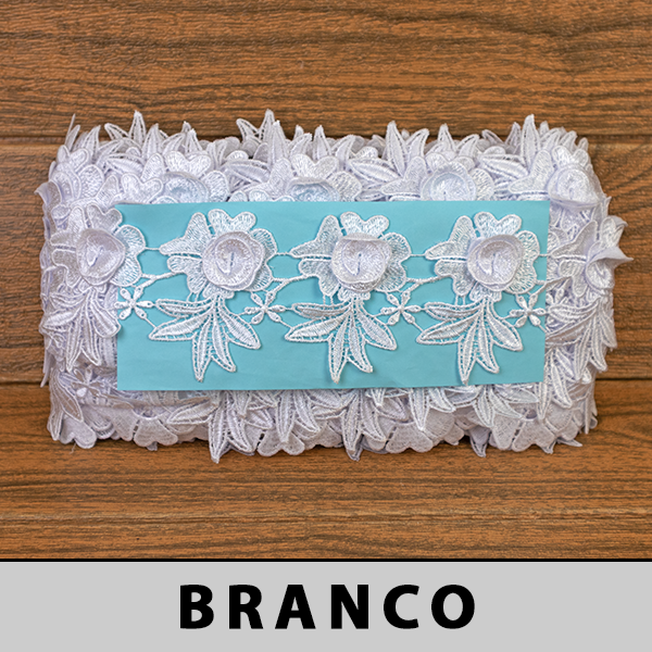 Renda Guipir Branca 3D CH-4697 (7,5cm - 13,70m)