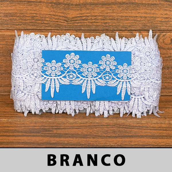 Renda Guipir Branca CH-4738 (7,5cm - 13,70m)