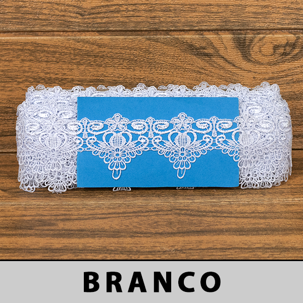 Renda Guipir Branca CH-4739 (5,5cm - 13,70m)