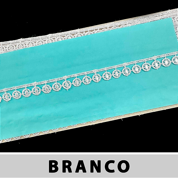 Renda Guipir Branca OR-51962 (1,0cm - 13,70m)