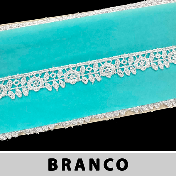 Renda Guipir Branca OR-51762 (1,5cm - 13,70m)