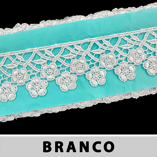 Renda Guipir Branca OR-51848 (4,5cm - 13,70m)