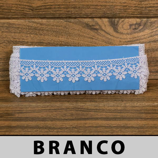 Renda Guipir Branca CHO-3250 (3,5cm - 13,70m)