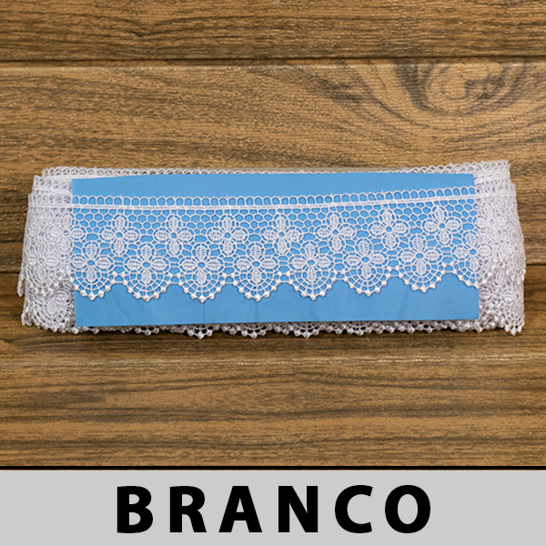 Renda Guipir Branca CHO-3253 (5,0cm - 13,70m)