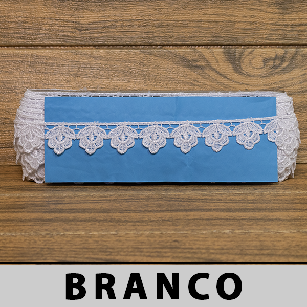 Renda Guipir Branca CH-4834 (2,5cm - 13,70m)
