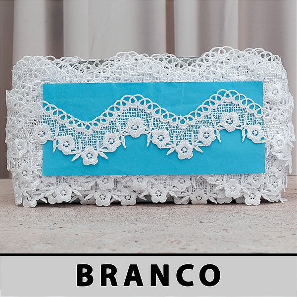 Renda Guipir Branca CH-4846 (5,5cm - 13,70m)