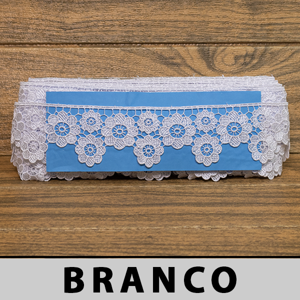 Renda Guipir Branca CH-4745 (5,5cm - 13,70m)