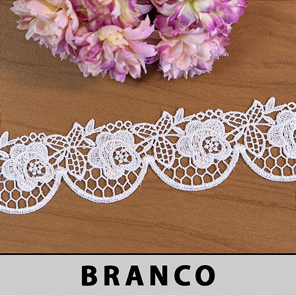 Renda Guipir Branca CH-4408 (5,0cm - 13,70m)