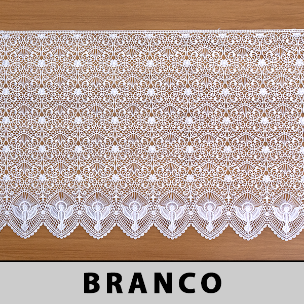 Renda Guipir Litúrgica Branca CH-4859 (44,0cm - 13,25m)