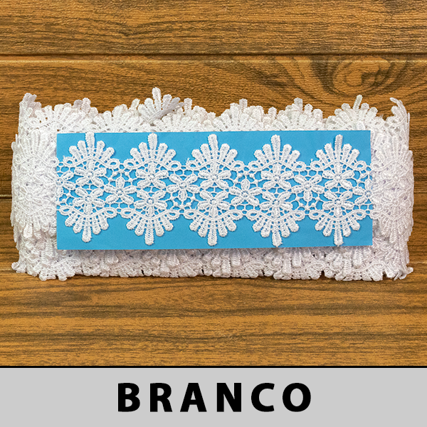 Renda Guipir Branca CH-4869 (7,0cm - 13,70m)