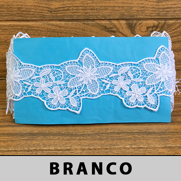 Renda Guipir Branca CH-4252 (10,0cm - 13,70m)