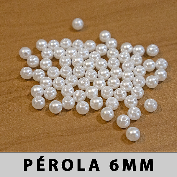 Pérola 6 mm (1000 unidades)