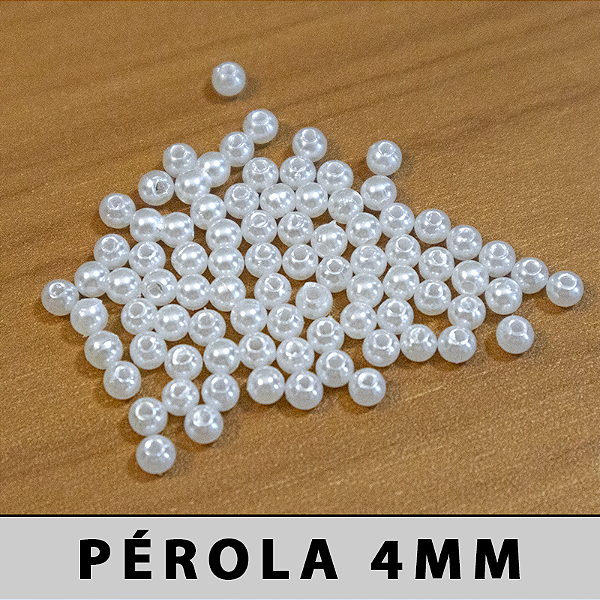 Pérola 4 mm (1000 unidades)