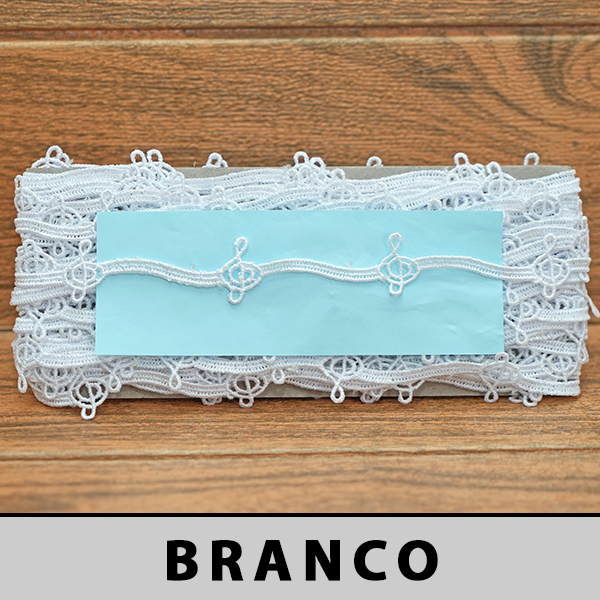 Renda Guipir Branca CH-4884 (2,5cm - 13,70m)