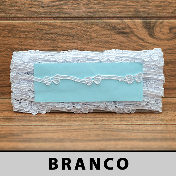 Renda Guipir Branca CH-4568 (1,5cm - 13,70m)