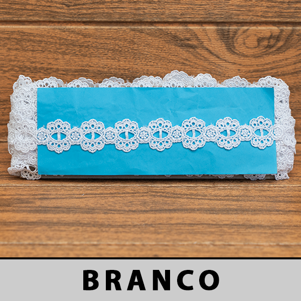 Renda Guipir Branca CH-2813 (3,0cm - 13,70m)