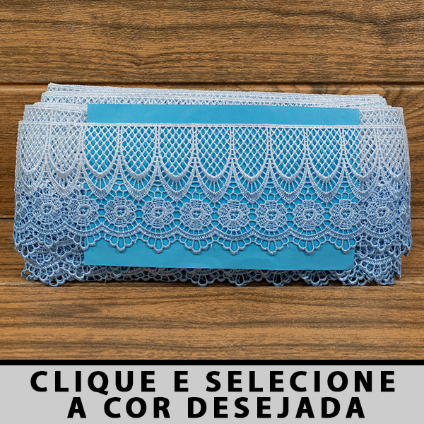 Renda Guipir Degradê MH-3377/D (9,0cm - 13,70m)