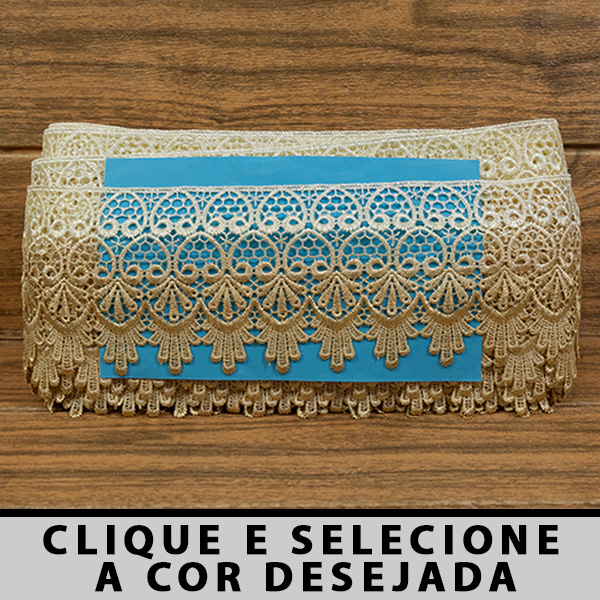 Renda Guipir Degradê MH-2456/D (10,0cm - 13,70m)