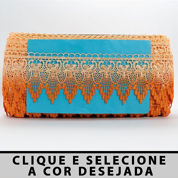 Renda Guipir Degradê MH-6898A/D (8,0cm - 13,70m)