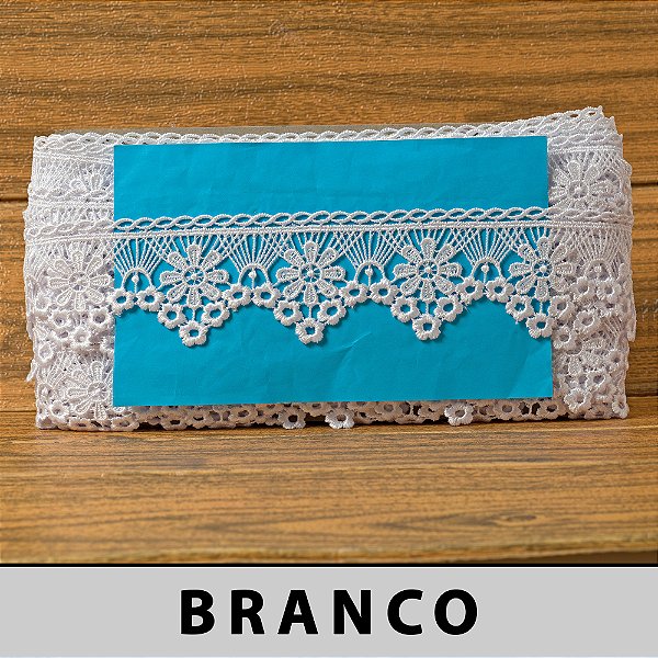 Renda Guipir Branca CH-4405 (6,0cm - 13,70m)
