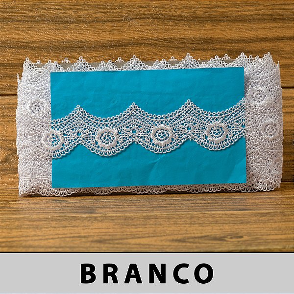 Renda Guipir Branca CH-3654 (5,5cm - 13,70m)