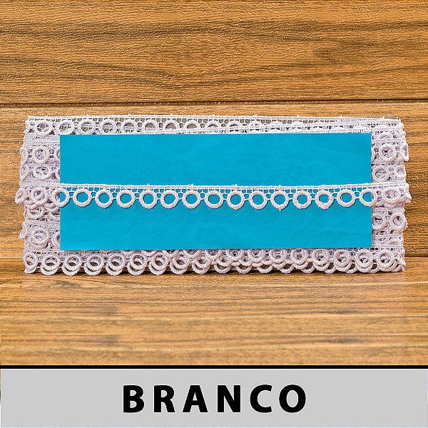 Renda Guipir Branca LA-112921 (1,5cm - 13,70m)
