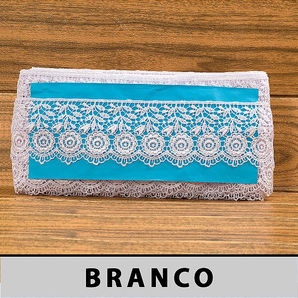 Renda Guipir Branca LA-800244 (7,0cm - 13,70m)