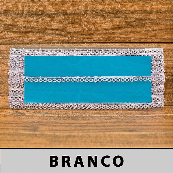 Renda Guipir Branca LA-321717 (1,0cm - 13,70m)