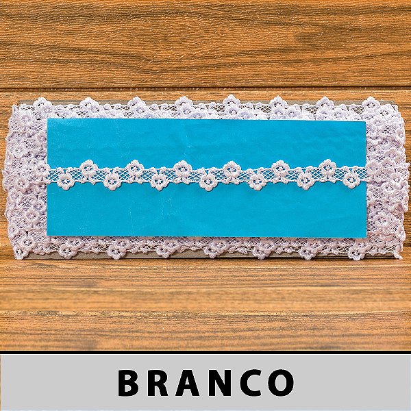 Renda Guipir Branca LA-904390 (2,0cm - 13,70m)