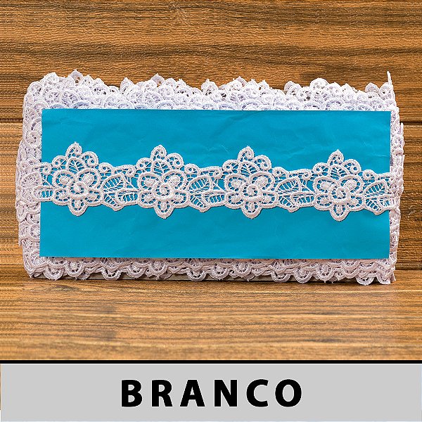 Renda Guipir Branca LA-104823 (5,0cm - 13,70m)