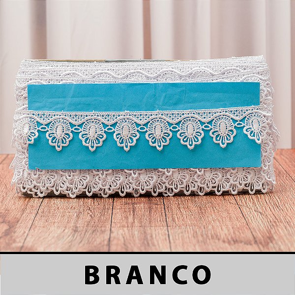 Renda Guipir Branca OR-51016 (3,5cm - 13,70m)