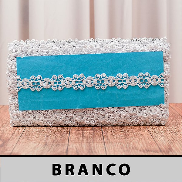 Renda Guipir Branca OR-52301 (2,0cm - 13,70m)