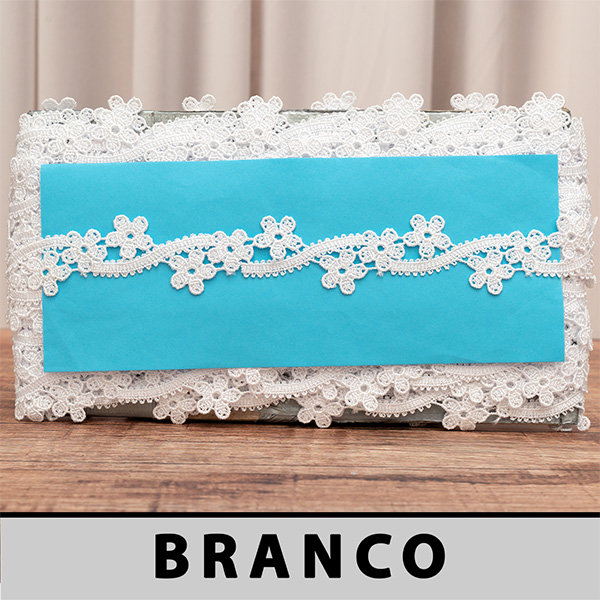 Renda Guipir Branca CH-3996 (3,5cm - 13,70m)