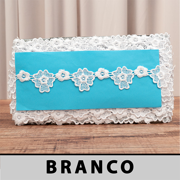 Renda Guipir Branca CH-3936 (3,0cm - 13,70m)