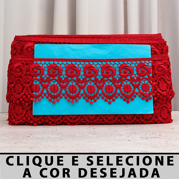 Renda Guipir Colorida LA-130131/C (7,5cm - 13,70m)