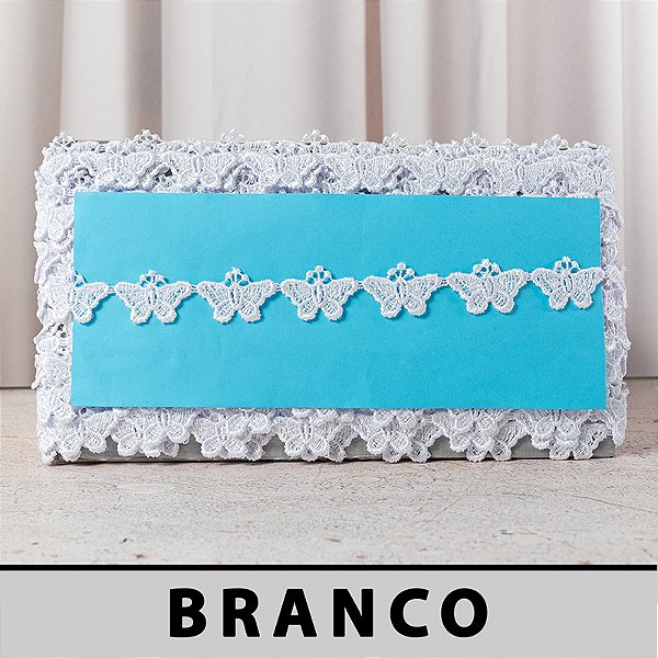 Renda Guipir Branca LA-801649 (2,0cm - 13,70m)