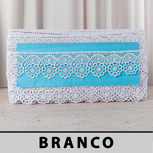 Renda Guipir Branca LA-801422 (4,5cm - 13,70m)