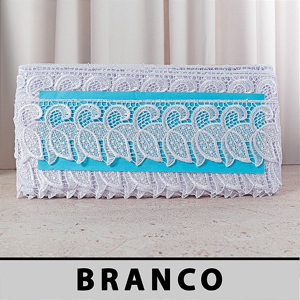 Renda Guipir Branca LA-801651 (6,5cm - 13,70m)