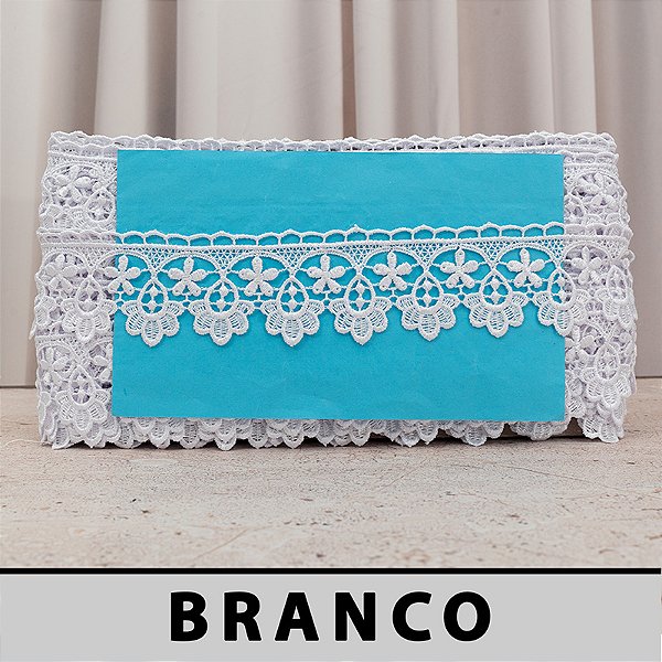 Renda Guipir Branca LA-904032 (5,0cm - 13,70m)