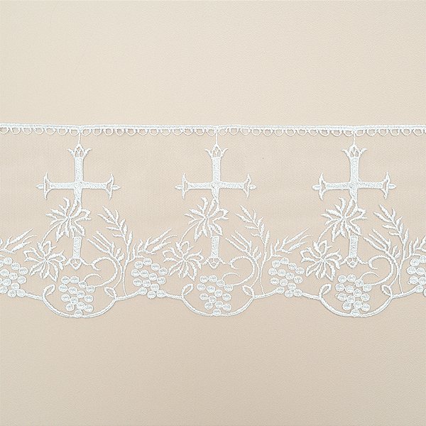 Tule Bordado Litúrgica CH-4914 (15,0cm - 13,70m)